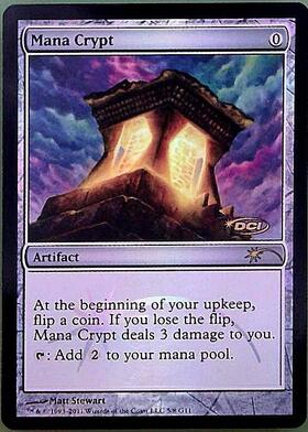 mtg 魔力の墓所 mana crypt 英語 mtg 魔力の墓所/Mana Crypt 本物 旧枠