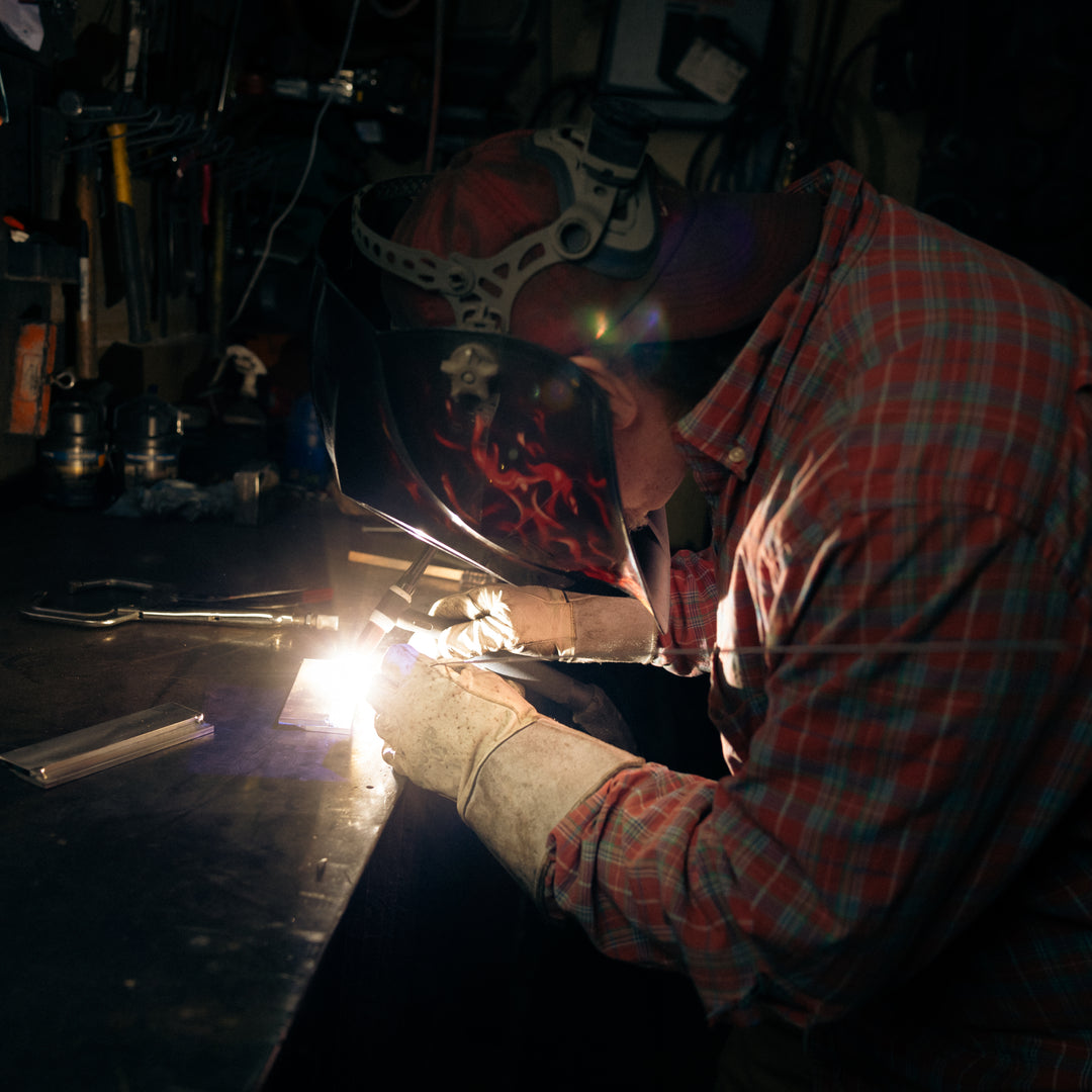 Dime Stacker | TIG Welding Leather Goat Hide Gloves | Bear