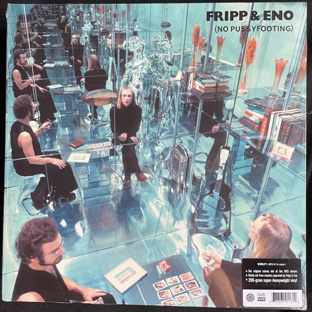 Fripp & Eno - No Pussyfooting - 200 Gram Vinyl, LP, Recut