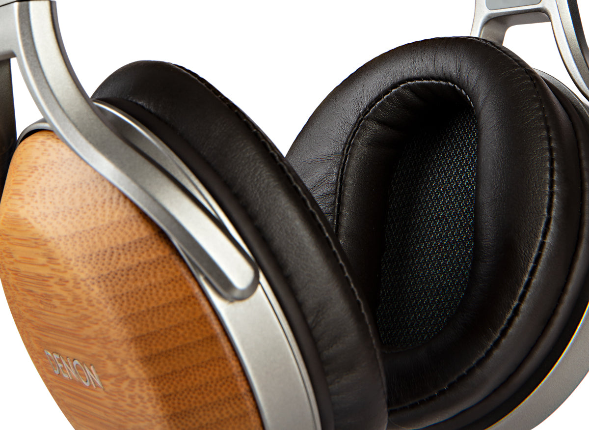 Denon headphone AH-D9200 -rigid bamboo housing, Japan made – By