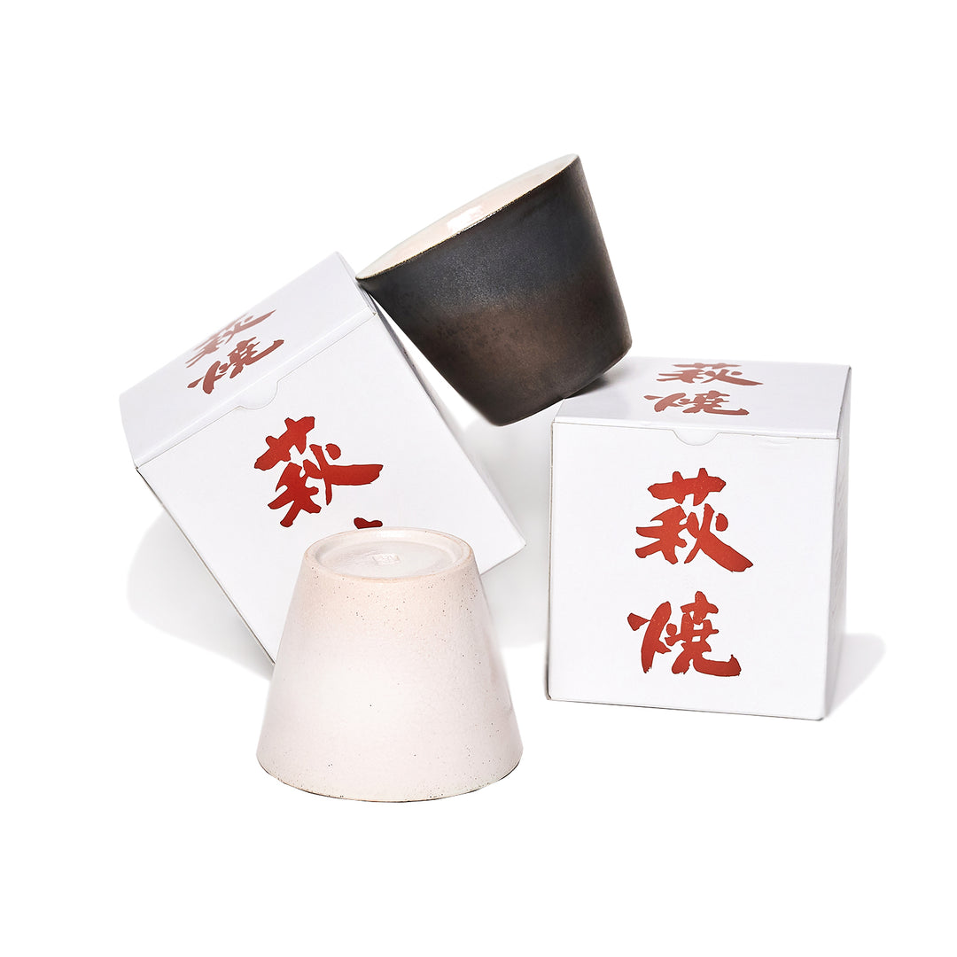 坂倉 善右衛門 萩焼 フリーカップ 赤間硯の釉薬がきらめく器 – By Emotion