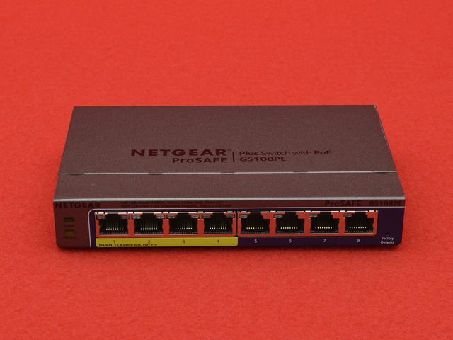 NETGEAR GS108PEV3｜テルワールド（ビジネスフォン周辺機器販売店）