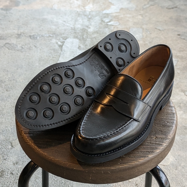 HARROGATE ペニーローファー SHOREDITCH （Black） - C.COUNTLY【シー