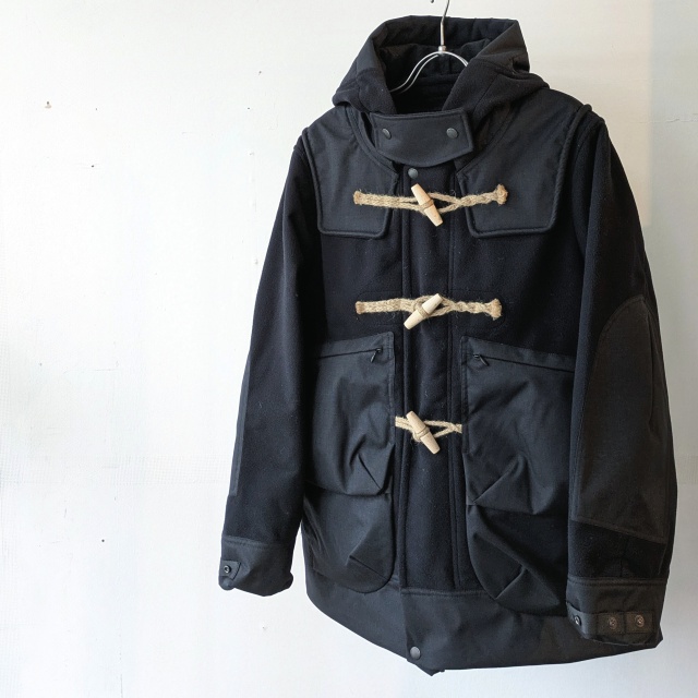 norbit × GLOVERALL Teck Monty Short Duffle Jacket （D.NAVY） - C