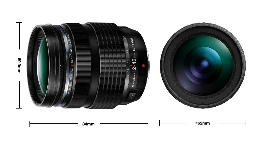 M.Zuiko Digital ED 12-40mm F2.8 PRO II | OM SYSTEM