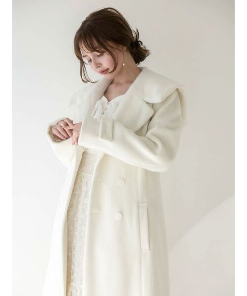 セール】セーラービッグカラーコート（その他アウター）｜dazzlin