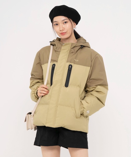 FILAフィラ/ダウンスキーウェア/ベージュ/Lサイズ FILAフィラ/ダウン