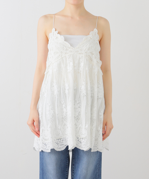 追加》アンティークチュールバテンキャミ（シャツ/ブラウス）｜IENA