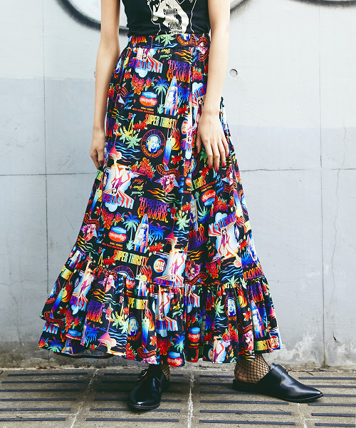 HYSTERIC GLAMOUR（ヒステリックグラマー）の「SUPER THIRSTY総柄