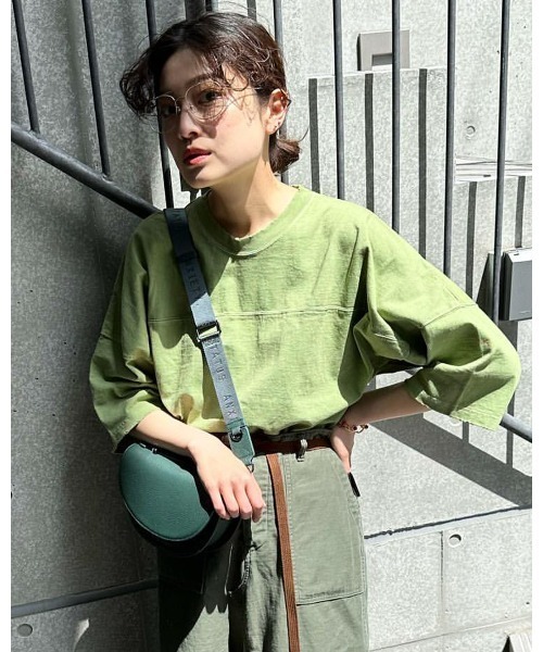 Attick by Johnbull】オーバーサイズハーフスリーブTシャツ