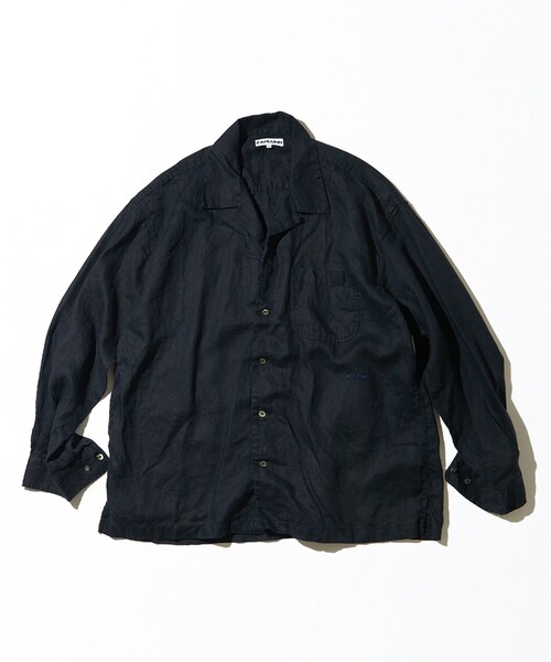 CAHLUMN（カウラム）の「CAHLUMN/カウラム Belgium Linen Open Collar