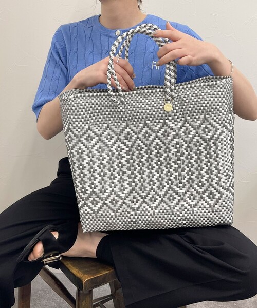 セール】【Letra/レトラ】メルカドバッグ ミディアムサイズ（かご