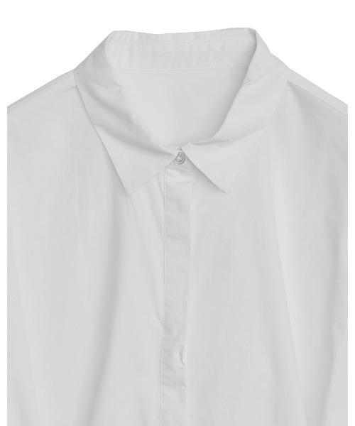 Ameri（アメリ）の「GATHER BELT OVER SHIRT（シャツ/ブラウス）」 - WEAR