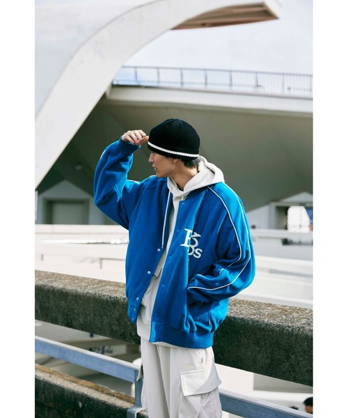 KEBOZ（ケボズ）の「FLEECE VARSITY JACKET（スタジャン）」 - WEAR