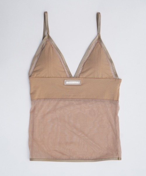 シアートリムキャミソール / Sheer Trim Camisole（キャミソール