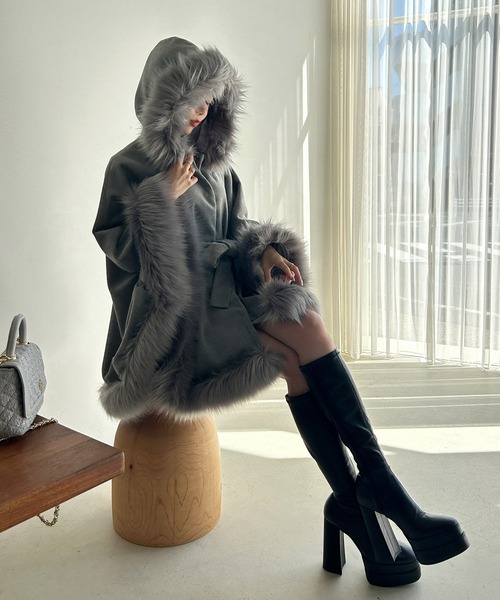 ROYAL PARTY（ロイヤルパーティー）の「【ZOZO限定】フードファー