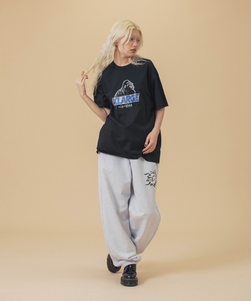 RHINE STONE SLANTED OG S/S TEE（Tシャツ/カットソー）｜XLARGE