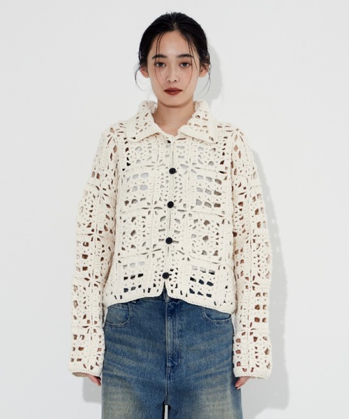 TODAYFUL（トゥデイフル）の「【TODAYFUL/トゥデイフル】Crochet Knit