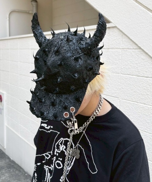 UNIZ】Demon Venom Cap / 【ユニズ】ツノ付きデニムキャップ（キャップ