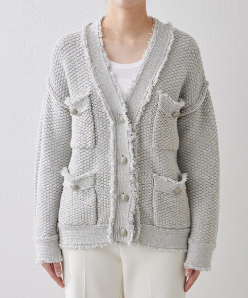 TWEEDYニットジャケット2（その他アウター）｜Whim Gazette（ウィム