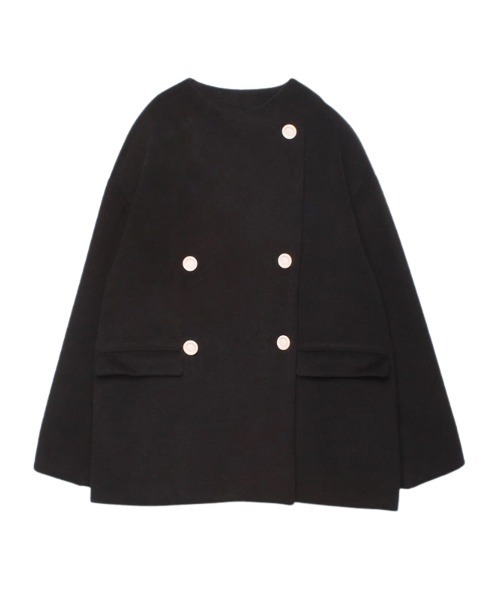 EIMY ISTOIRE（エイミーイストワール）の「バイカラーボタンショート