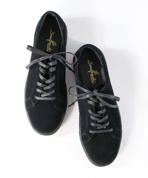 セール】本革 クラシックレザースニーカー（スニーカー）｜SARABANDE