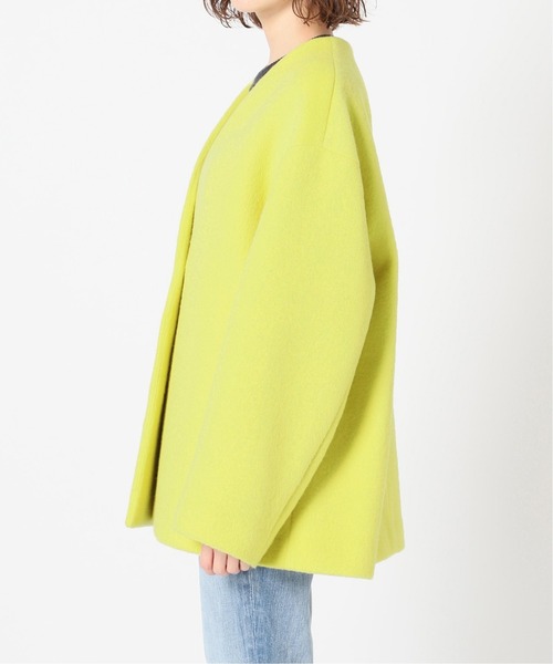 IENA（イエナ）の「MANTECO ショートコート◇（ノーカラーコート