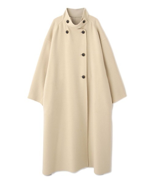 ETRE TOKYO（エトレトウキョウ）の「スタンドカラーリバーロングコート