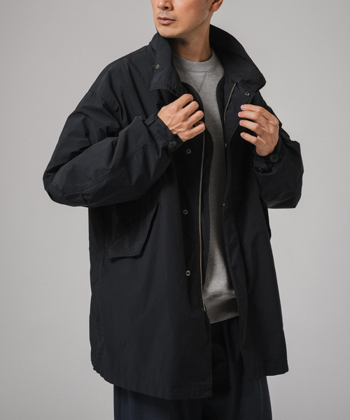 ATON(エイトン) 別注 AIR WHEATHER SHORT MODS COAT（モッズコート
