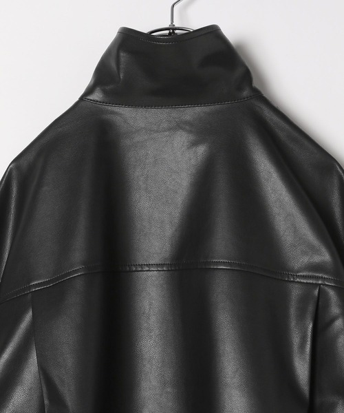 LEPSIM（レプシィム）の「フェイクレザーブルゾン 132457（ブルゾン