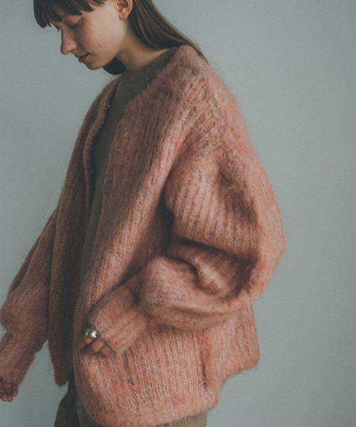 CLANE（クラネ）の「【CLANE(クラネ)】COLOR MOHAIR SHAGGY CARDIGAN