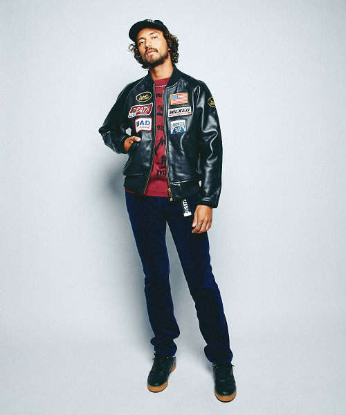 HYSTERIC GLAMOUR（ヒステリックグラマー）の「キップレザーレーシング