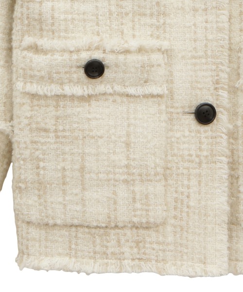 CLANE（クラネ）の「【CLANE/クラネ】NO COLOR TWEED JACKET（ノー