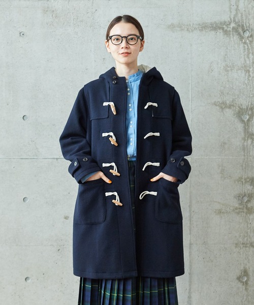 ウールモッサ ダッフルコート（ダッフルコート）｜PAR ICI