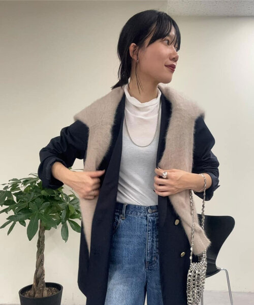 SHENERY（シーナリー）の「【全骨格◎/やわらかな肌触り】ファー