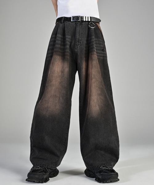 vintage make wide tapered denim / ヴィンテージメイクワイド