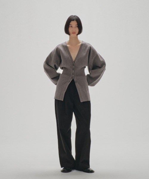 セール】Waistshape Knit Cardigan（カーディガン/ボレロ）｜TODAYFUL