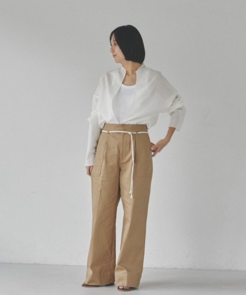 TODAYFUL（トゥデイフル）の「スラブスリットシャツ（シャツ/ブラウス