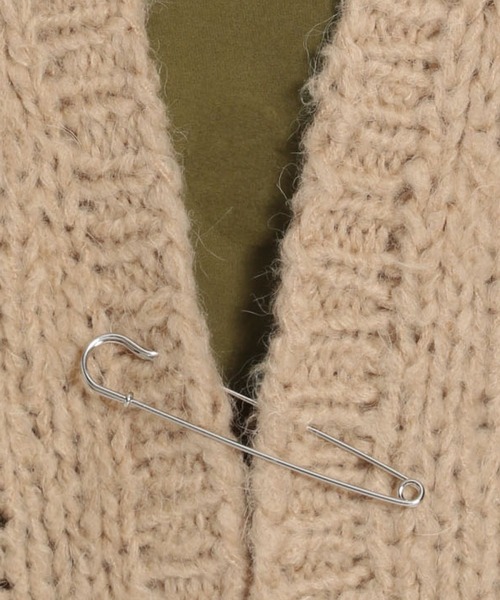 ichi（イチ）の「【ichi(イチ)】アクリルウールアルパカニット