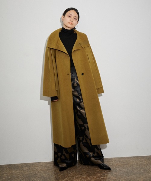 ADAM ET ROPE'（アダムエロペ）の「【2WAY】スタンドカラーフーデッド