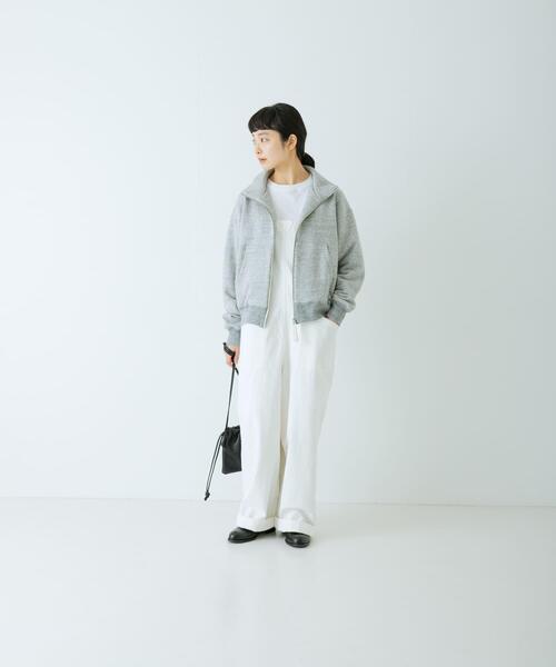 コットンスウェットスタンドジップ（スウェット）｜かぐれ（カグレ）の