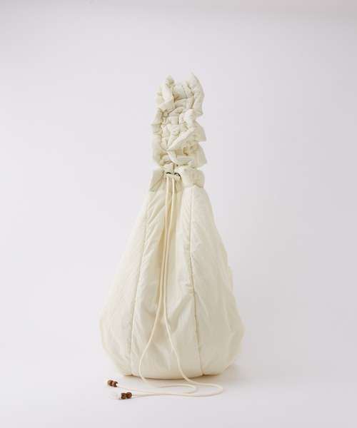 a2o（エーツーオー）の「【a2o】ワイドギャザーショルダーバッグ