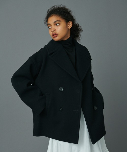 N.O.R.C（ノーク）の「Wフロントミドルコート（ピーコート）」 - WEAR