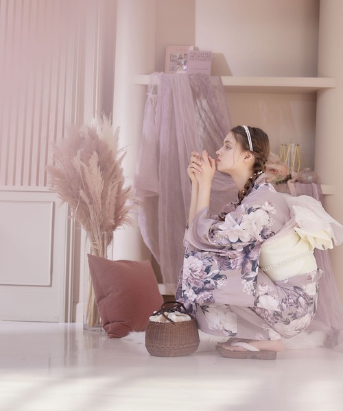 浴衣3点セット（浴衣・帯・下駄）（浴衣）｜sugar nine（シュガー