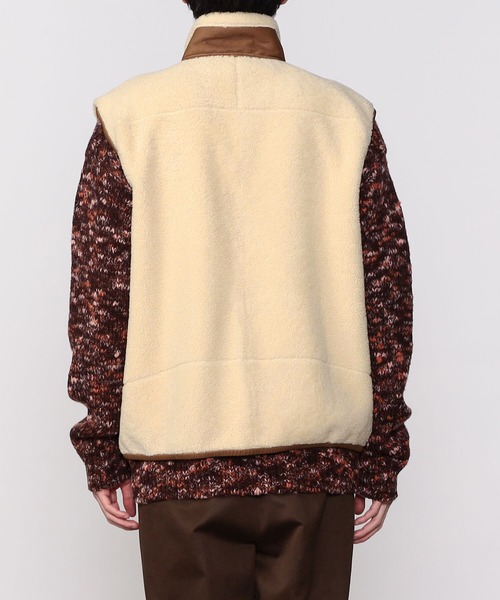 sisii（シシ）の「Sisii | ジップアップ ムートンベスト MEN（その他