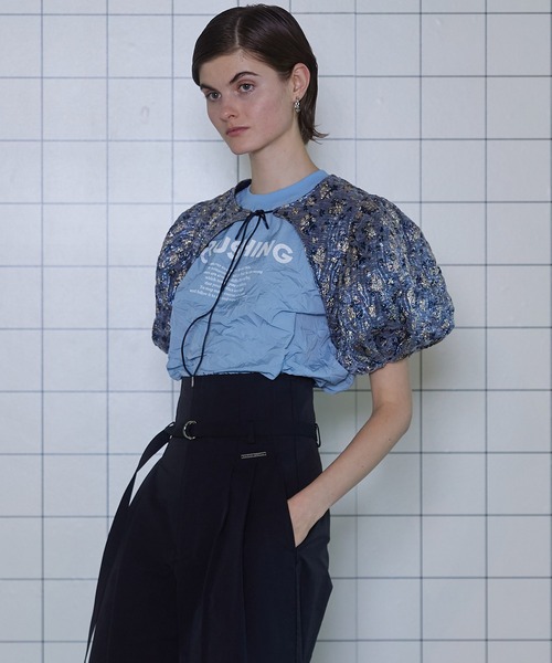 MAISON SPECIAL（メゾンスペシャル）の「Flower Jacquard Layering