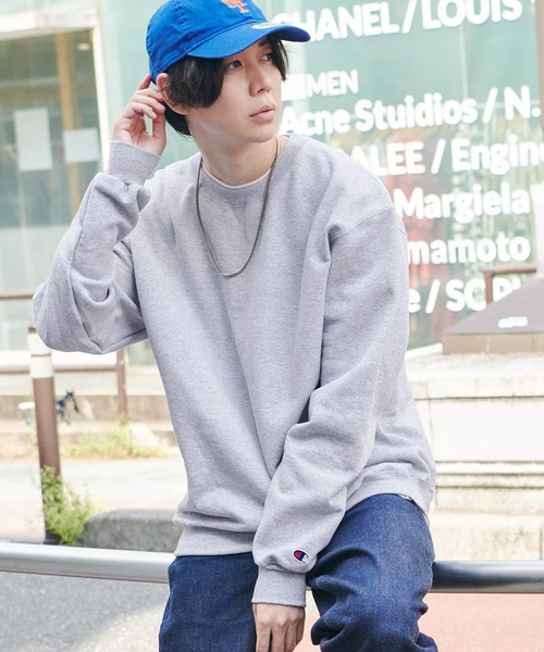 Champion PULLOVER オーバーサイズ プルオーバー クルーネック