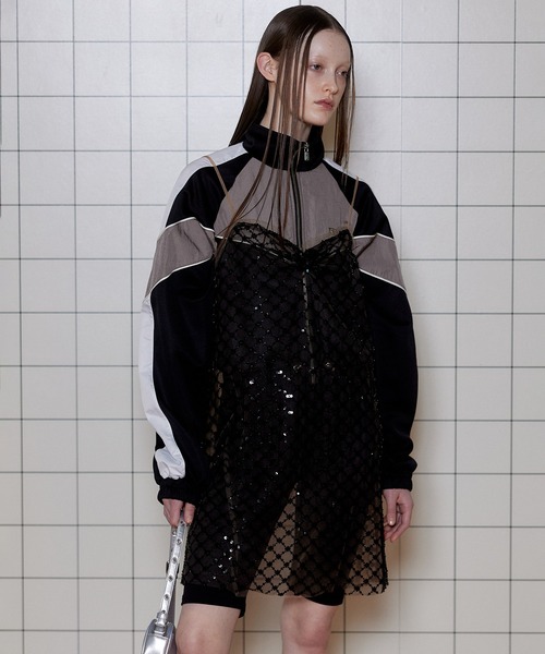 MAISON SPECIAL（メゾンスペシャル）の「Flower Beads Camisole Tunic