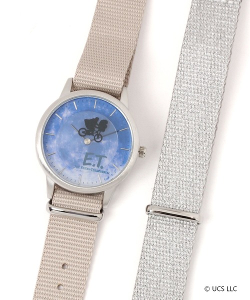 niko and（ニコアンド）の「【E.T.】コラボ チェンジベルトウォッチ