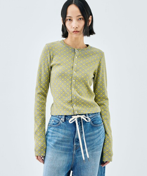 EDITION（エディション）の「□コットンモダールフライス フラワー